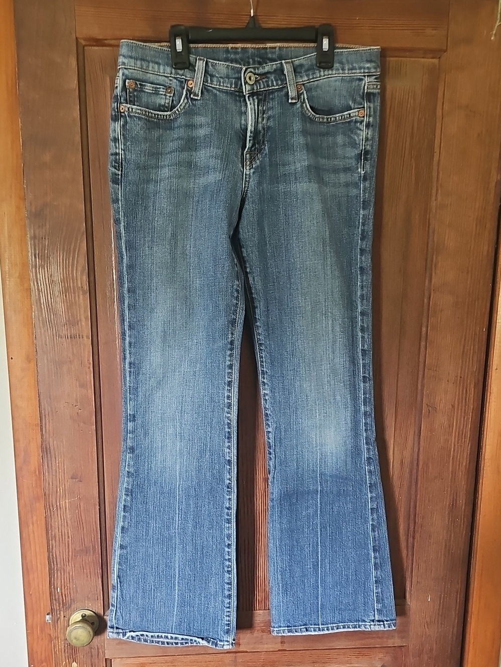 Lucky Brand Medium Blue Flare Jeans